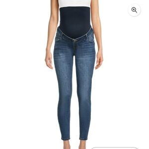 Time and Tru Women's Skinny Jeans - Dark Blue